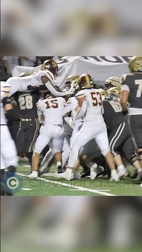 Forward progress? Brayton Feister and Hoban take pushing the pile to another level