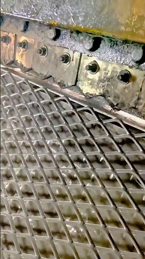 How Expanded Metal Sheet Is Made #shorts #manufacturing #machining
