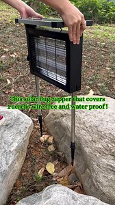 Tired of mosquitoes ruining your evenings? The Solar Bug Zapper handles pests with zero hassle! 🌿 ☀️ Solar powered & waterproof – perfect for patios, gardens & camping ⚡ High-voltage zapper kills bugs instantly 💡 Doubles as outdoor lighting No cords. No sprays. Just peaceful nights – naturally. | Reese Brown Mike