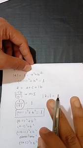 a b i c is a complex number with modulus 1 . Find the multiplic... | Filo