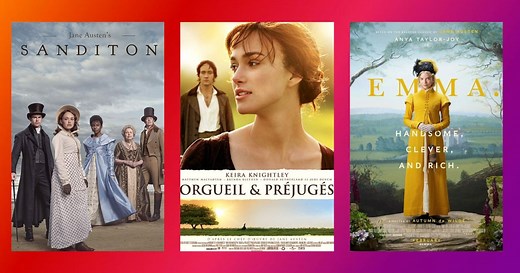 Les 10 meilleurs films et séries adaptés des romans de Jane Austen