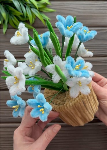 EASY 💥 Pipe Cleaner Craft Pipe Cleaner Chenille Decoration Ideas Flowers #foruyou #tutorial #diy #easycrafts #craft
