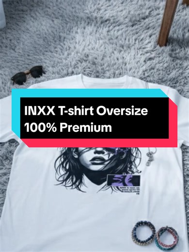 INXX T-shirt Oversize 100% Preminum #kaos #affiliate #fypage