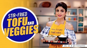 185K views · 7.6K reactions | Craving a twist in your daily meals? Tired of bribing the little ones to finish their veggies? Try the Stir-Fried Tofu and Veggies for that 'aha' moment. It's easy to cook, gets veggies into your tummy without a fuss, and is delicious. The kids will love it too! #SwasthRahoMastRaho #TastyThursday | Shilpa Shetty Kundra | Facebook