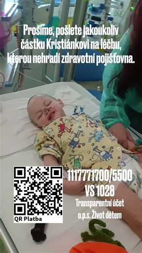 Malý Kristiánek ve vigilním kóma
