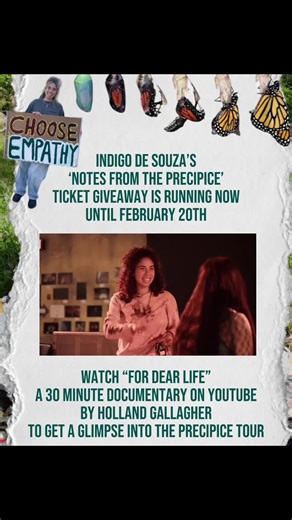 Sooo excited to announce this #giveaway! 💕💕💕 So grateful to anyone who enters or shares— I love our community and love LOVE so much 😭🙏🦋 Can’t wait to connect soon ❤️ Enter at notes.indigodesouza.com 🛒