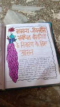 Physical Education Project File Class 12th #project #12th