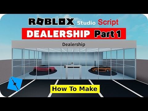 How to make a Car Dealership Part 1 | Speed build | Slow version - link in the description of video