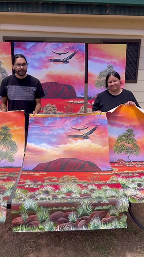 Exploring Uluru Through Aboriginal Art and Family Memories