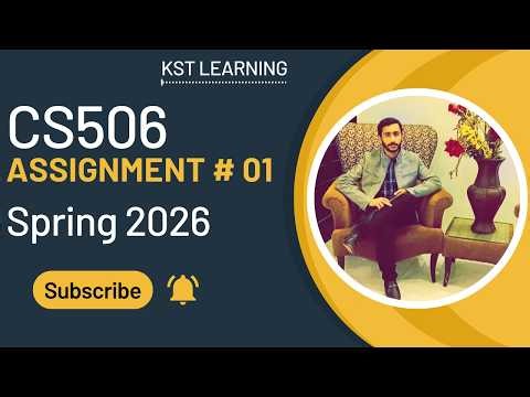 CS506 Assignment 1 Solution Spring 2026 | CS506 Assignment 1 Solution 2026 | KST Learning