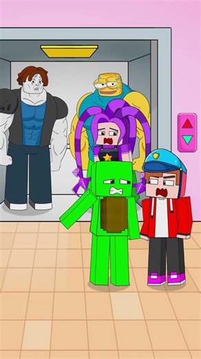 JJ & MIKEY : Mikey Was Treated Unfairly and Officer JJ Showed Up... #shorts #poppyplaytime