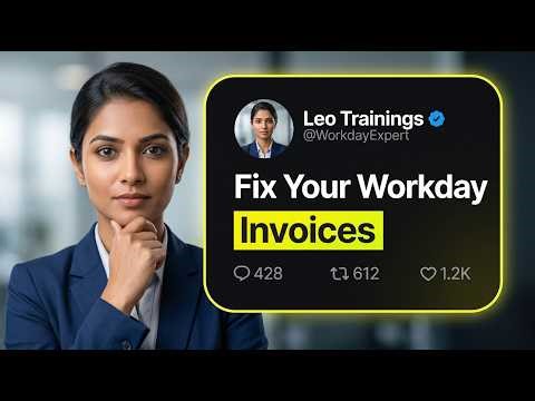 Workday Finance Full Demo: Customer Invoices & Receipts | Leo Trainings