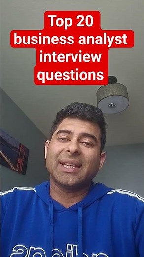 Top 20 BA interview questions — Behavioral and Real-world Scenarios. #businessanalyst
