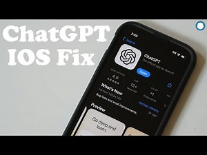 How To Fix ChatGPT Not Working On Iphone / iPad IOS 18