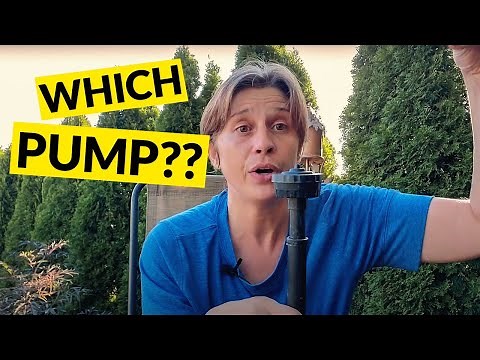 Fountain Pump Specs Demystified - How to choose the right fountain pump