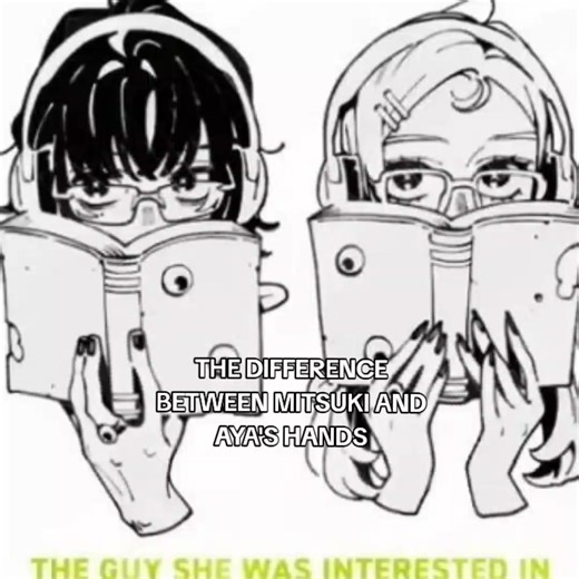 The Difference Between Mitsuki and Aya's Hands