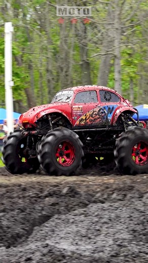 VW Baja Bug Gets Crazy at the Mud Hole! #Perkins #mud #mudding #bajabug | Moto Doggo