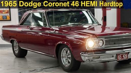 Custom 1965 Dodge Coronet 426 Hemi 4-speed coupe – BarryT