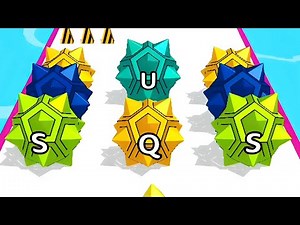 AZ Run 🥎 ABC Runner All Levels Gameplay Walkthrough (Android Ios) 4595