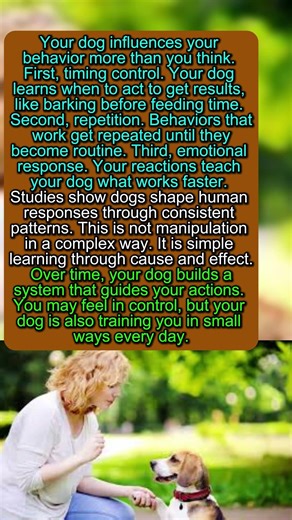 3 WAYS Your Dog CONTROLS Your BEHAVIOR DAILY (REAL) #dogpsychology #puppy #dogcoach