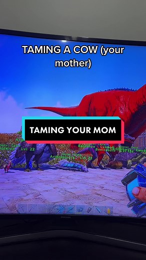 Taming a Cow: A Guide to Ark