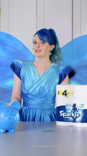Sparkle® Paper Towels are just right for cleaning up your everyday messes. The best part? It won’t clean out your piggy bank. | Sparkle Paper Towels