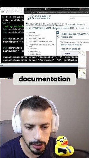 Mastering the SOLIDWORKS API Tips for Developers #solidworks #solidworkspdm #excelvbatutorialli