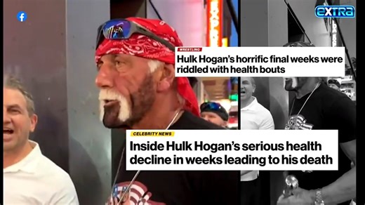944K views · 11K reactions | Hulk Hogan’s "horrific" final weeks reportedly riddled with health struggles. | Extra | Facebook