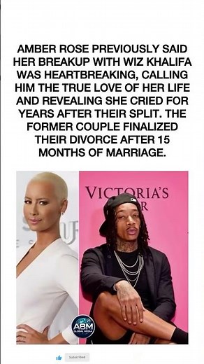 Amber Rose Says Wiz Khalifa Was Love of Her Life – Cried for Years 💔 #amberrose #wizkhalifa