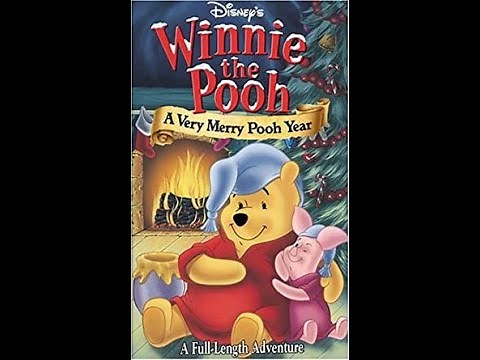 Opening to Winnie the Pooh: A Very Merry Pooh Year 2002 VHS