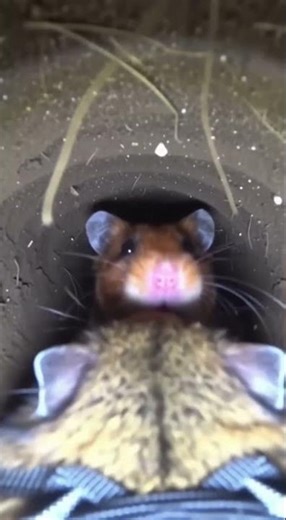 "Cheek-Pouch Cam: Mesocricetus auratus Underground"