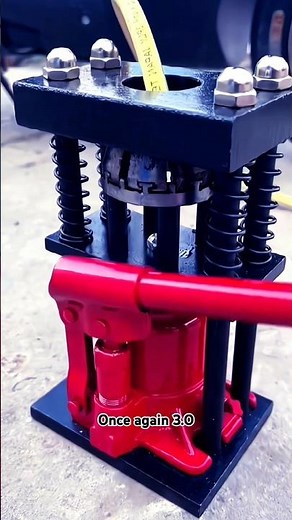 Manual Hydraulic Pipe Crimping Machine #HydraulicCrimping #ManualTools #HVACTools #PEXConnections