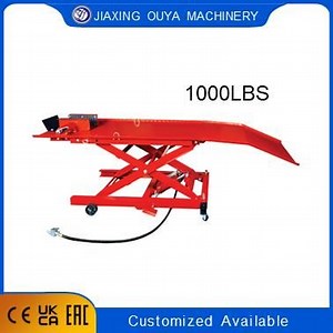 [Hot Item] 1000lbs Pneumatic Motorcycle Motocross Lift Table Motorcycle Dirt Bike Lift Stand