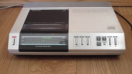 世界第一台CD唱机 飞利浦CD100 1982年