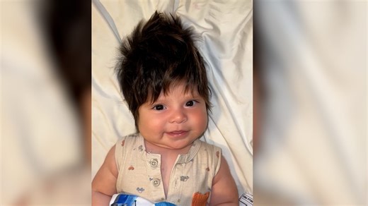 Baby Noah's full head of hair earned him the nickname Justin Bieber in the NICU. And as Noah grew, so did his long locks. | USA TODAY