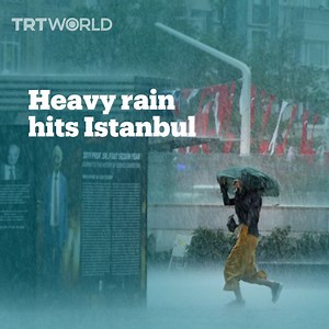 This is how heavy rain disrupted daily life in Istanbul, Turkey. | TRT World