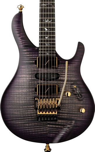 Chleo Herman Li Signature Electric Guitar - Charcoal Purple Burst