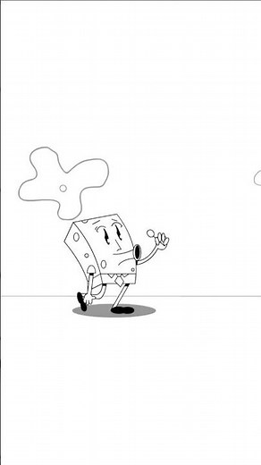 SpongeBob Blows a Bubble