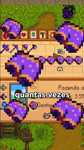 TENHA VÁRIOS SHORTS ROXO DO PREFEITO LEWIS STARDEW VALLEY #shorts
