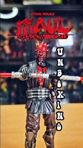 Darth Maul Black Series Unboxing | Star Wars Shadow Lord Figure