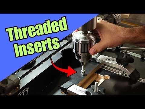 When Precision Matters: Install Threaded Insert Accurately with Drill Press | Commander Tool - Command Your Craft