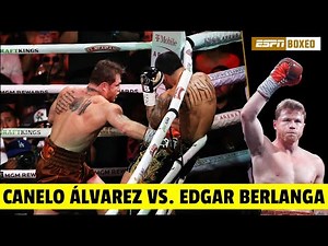CANELO ÁLVAREZ EL CAMPEÓN MEXICANO derrotó por DECISIÓN UNÁNIME a BERLANGA en LAS VEGAS | ESPN Boxeo