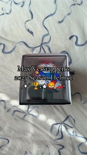 Max Verstappen’s 2025 Season Helmet Design