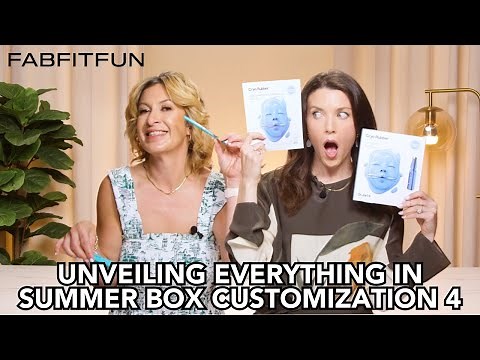Close-up on Customization 4 | FabFitFun 2025 Summer Box