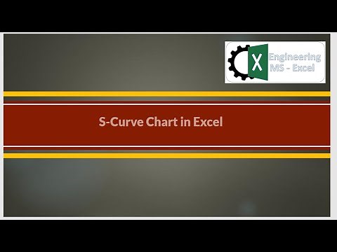 S curve Chart in an excel