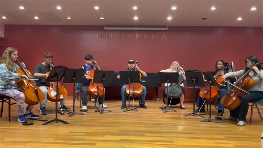 A small clip of Wellerman! #ucsbcellopirates #cello #cellochoir #ucsbcello #ucsbmusic | UCSB Cello Squad