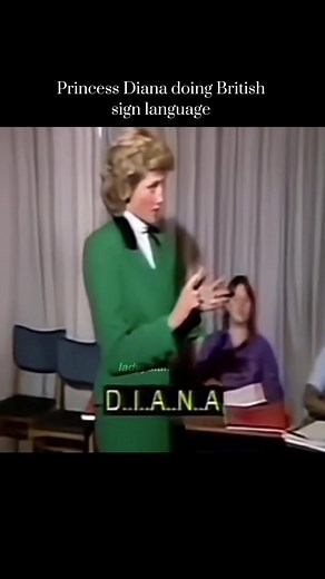 Princess Diana: Breaking Barriers with British Sign Language