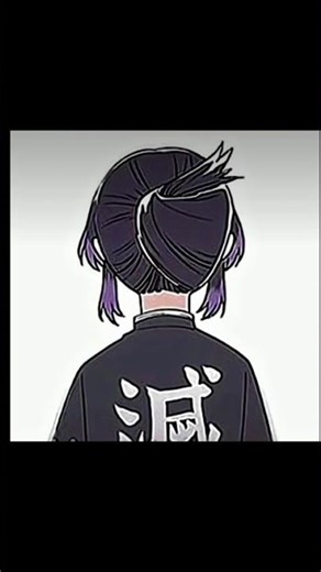 shinobu's hairstyle tutorial😍✨ #demonslayer #shinobukocho #fyp