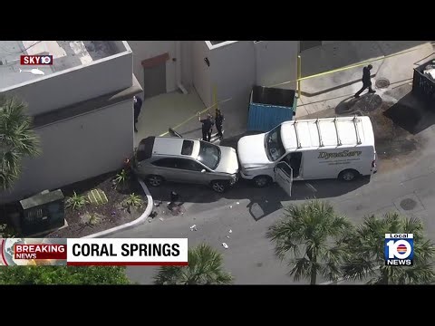 Coral Springs police investigating shooting behind strip mall