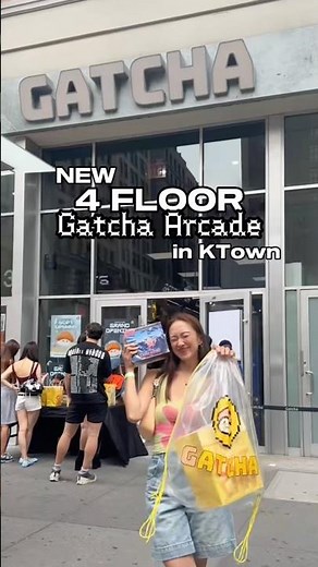 4 floor gatcha arcade in Ktown NYC #nyc #gatcha #arcade #thingstodoinnyc #nyclife #nycvlog #ktown